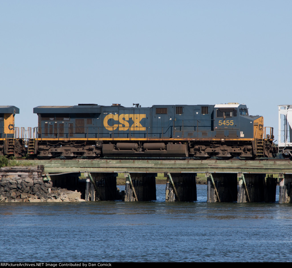 CSXT 5455